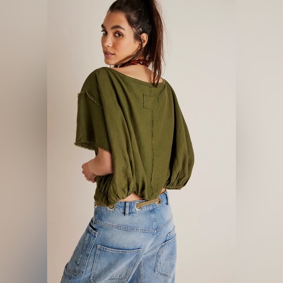 Free People We The Free Cloud 9 Bubble Tee - Picture 4 of 8